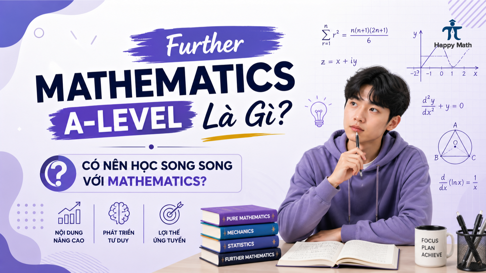 Further Mathematics A-Level Là Gì? Có Nên Học Song Song Với Mathematics?