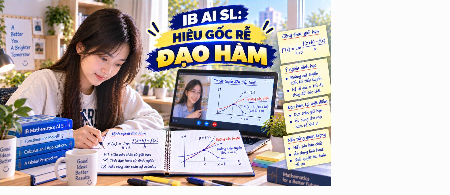 (Book 12-1) Differentiation - Lim và 1st Principle - IB AI SL
