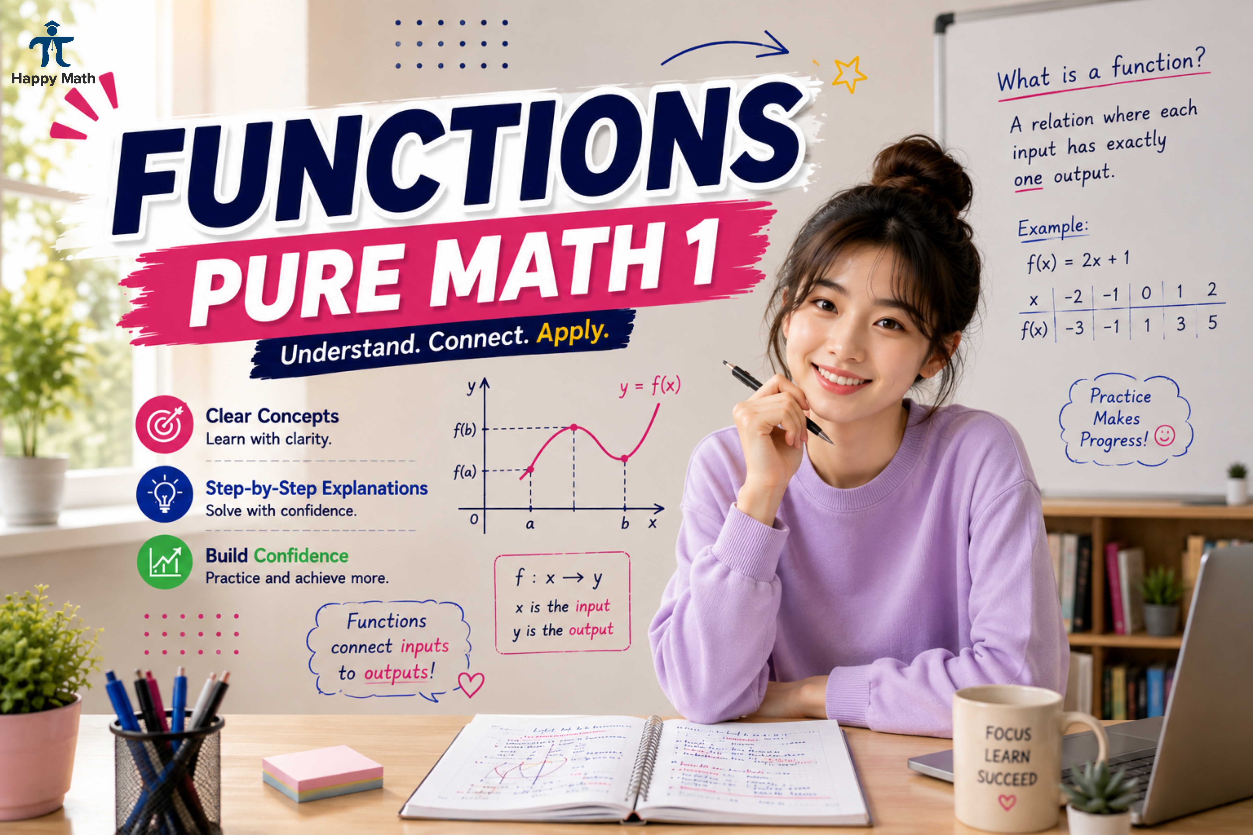 FUNCTIONS - PURE MATH 1