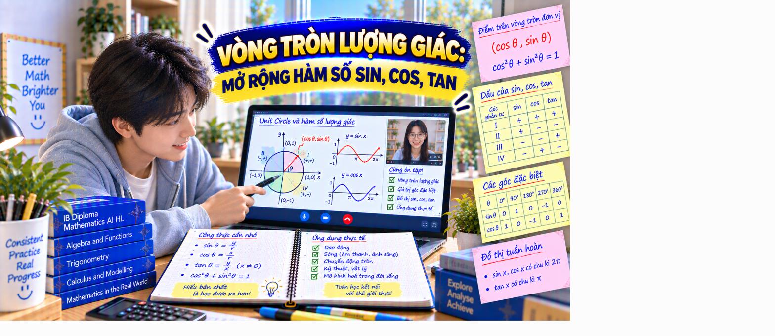 (Book 8-2) -Unit Circle - Trigonometric Functions - IB AI HL