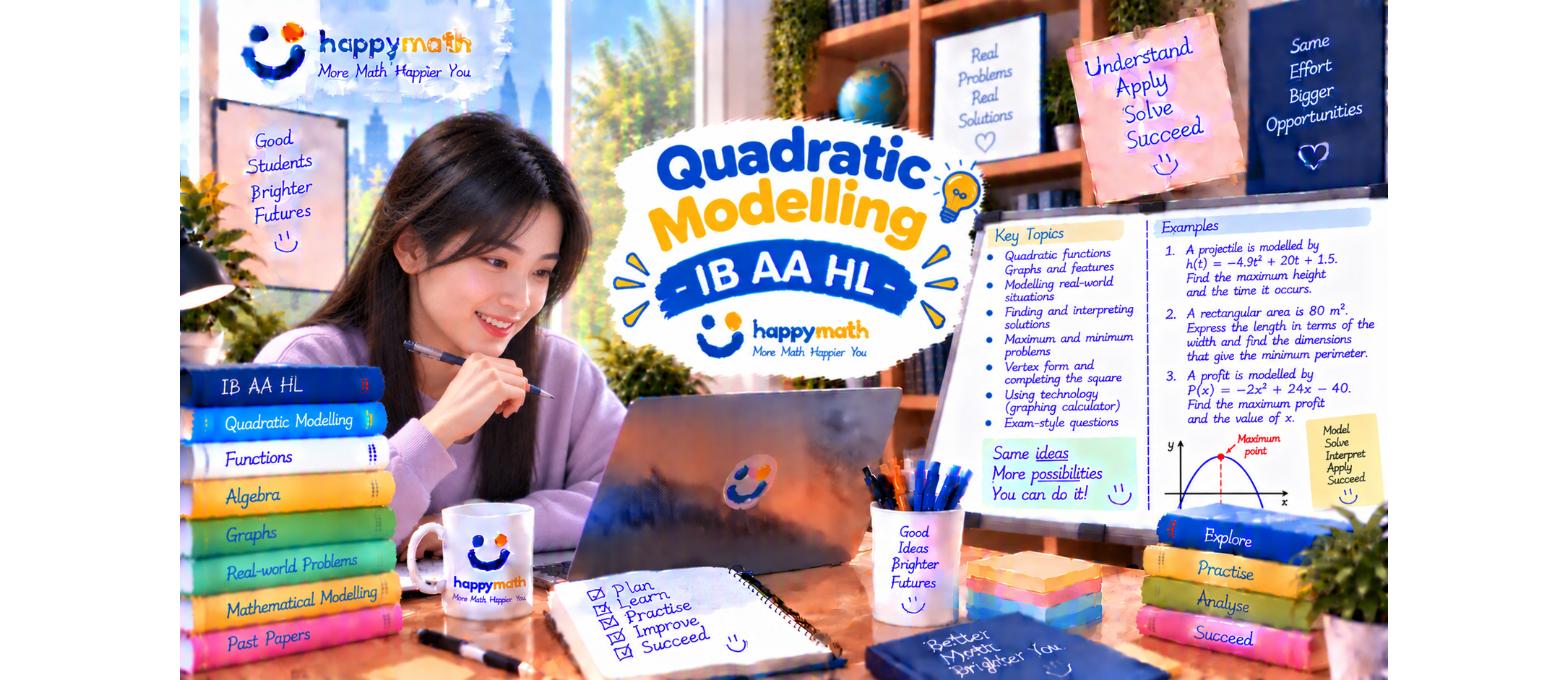 (Book 3-1) Quadratic Modelling - IB AA HL