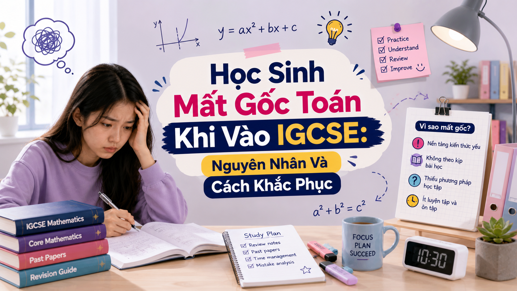 Học Sinh Mất Gốc Toán Khi Vào IGCSE: Nguyên Nhân Và Cách Khắc Phục