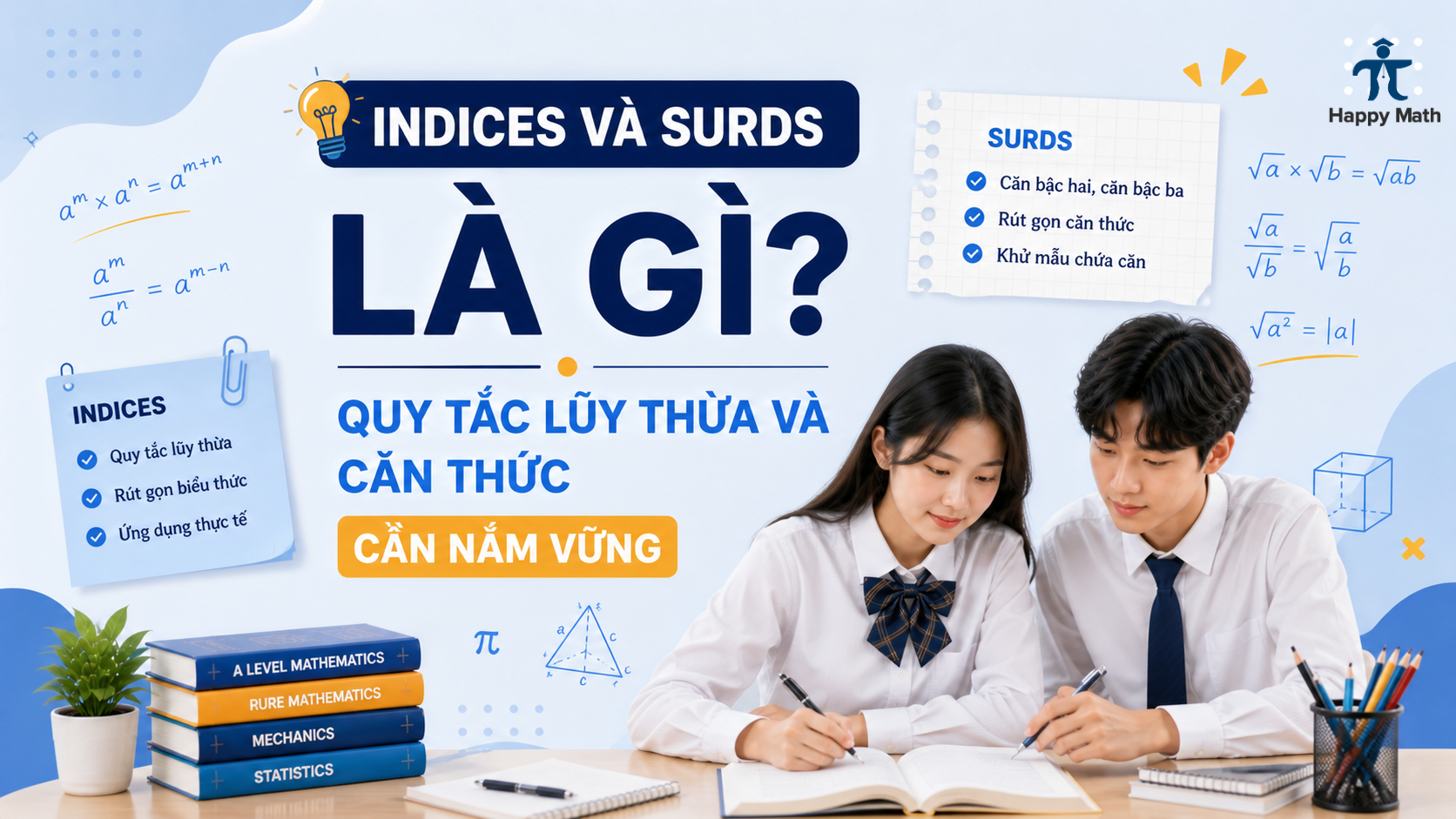 Indices Và Surds Là Gì? Quy Tắc Lũy Thừa Và Căn Thức Cần Nắm Vững