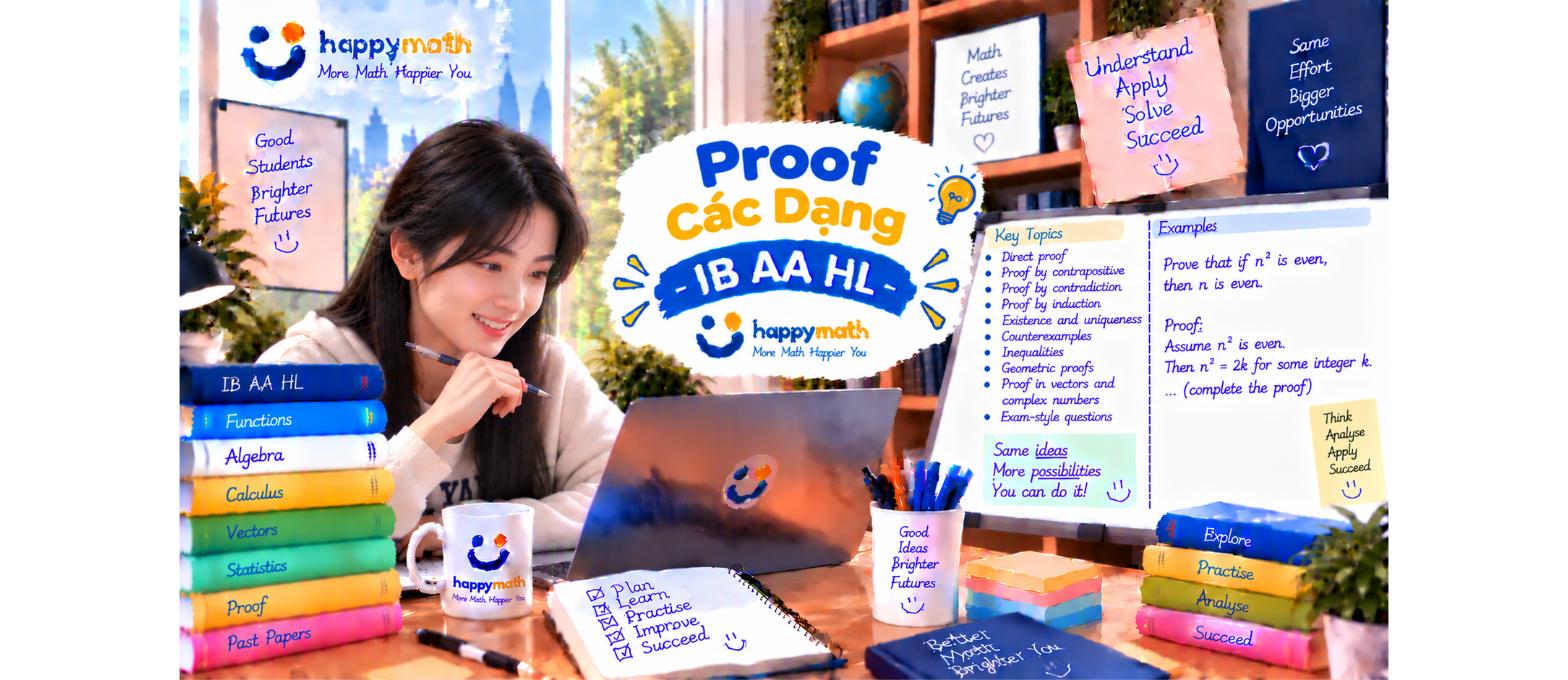 (Book 1-2) Proof Các Dạng - IB AA HL