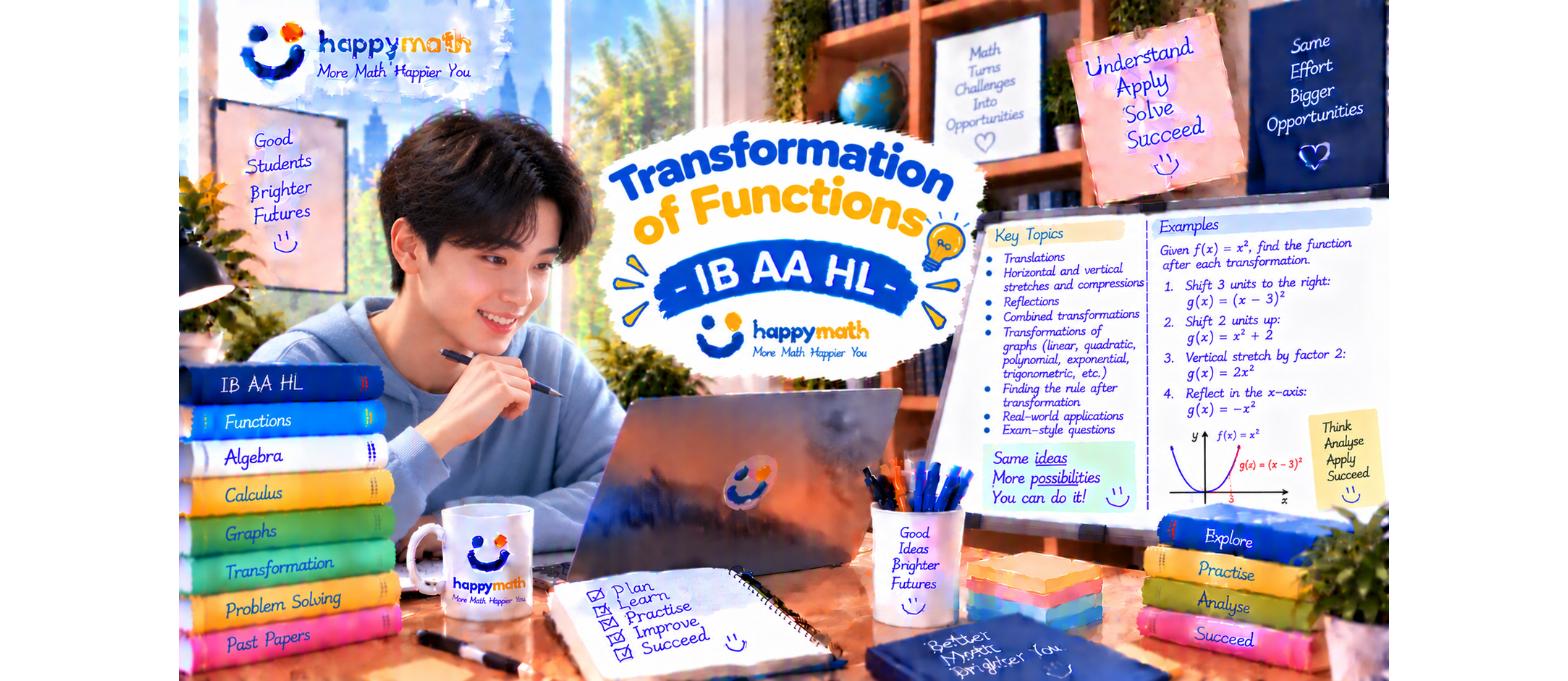 (BOOK 2 - 5) Transfomation of Functions - IB AA HL