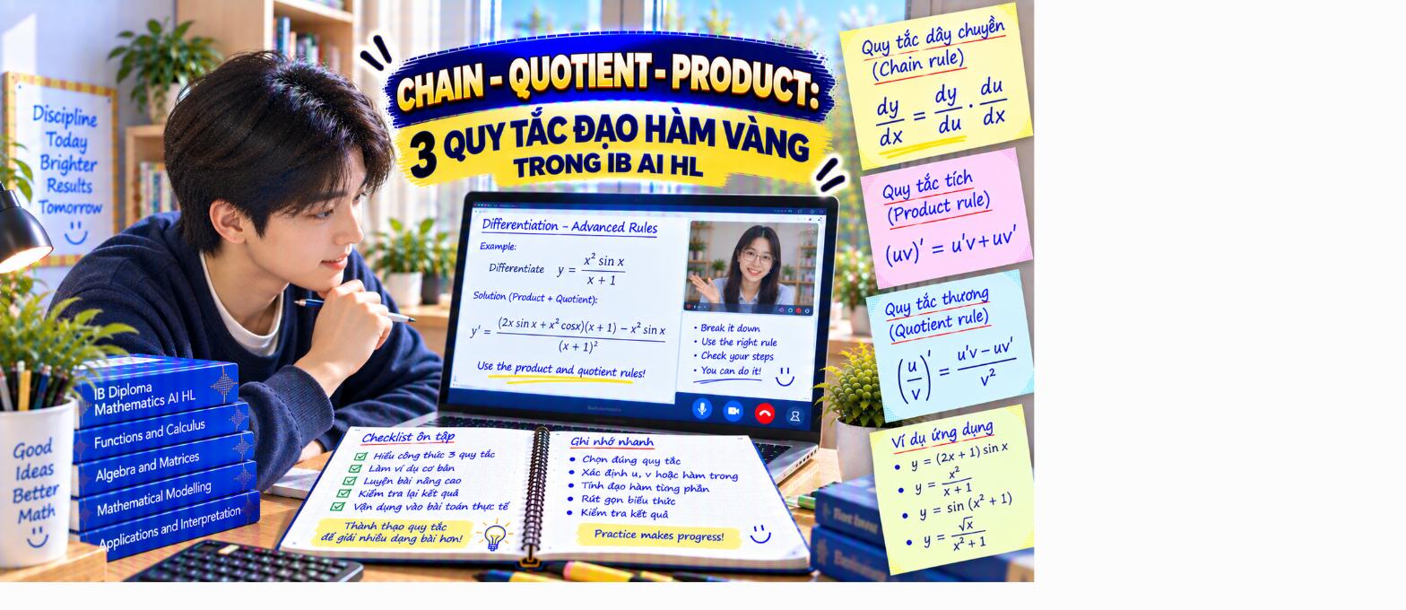 (Book 10-3) Diff - Chain - Quotient - Product - IB AI HL