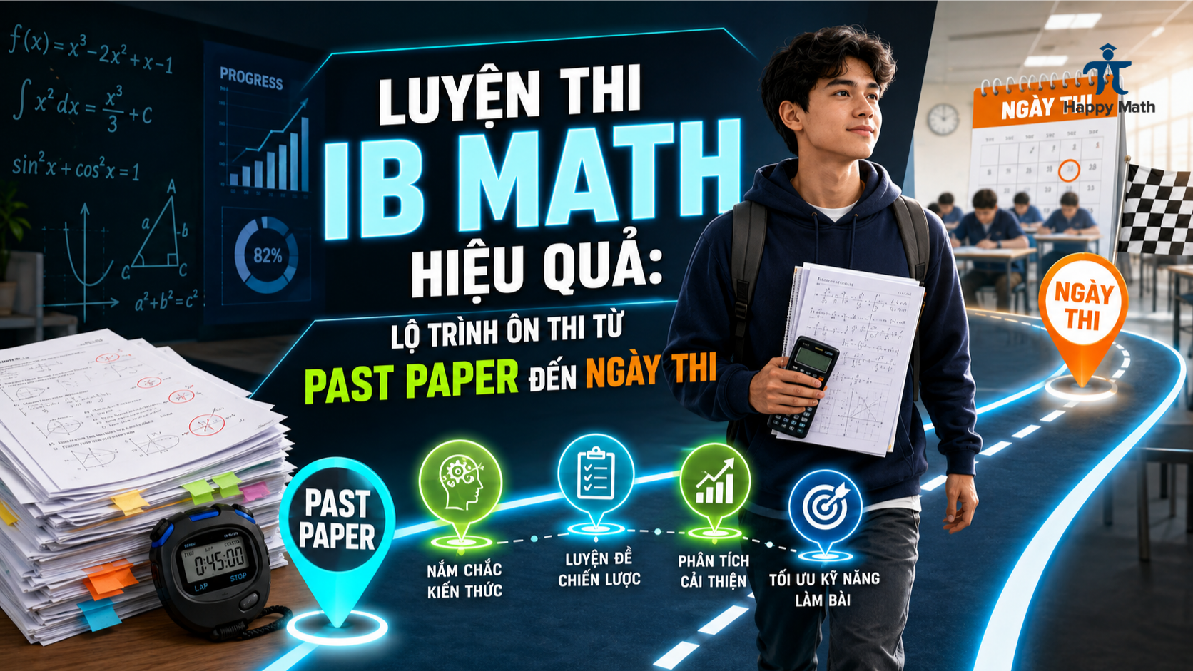 Luyện Thi IB Math Hiệu Quả: Lộ Trình Ôn Thi Từ Past Paper Đến Ngày Thi
