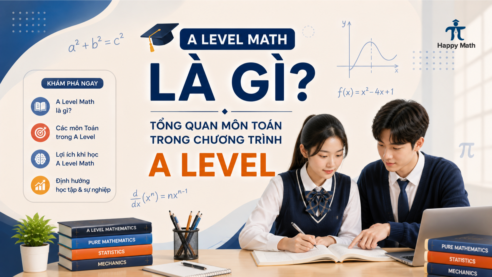 A Level Math Là Gì? Tổng Quan Môn Toán Trong Chương Trình A Level