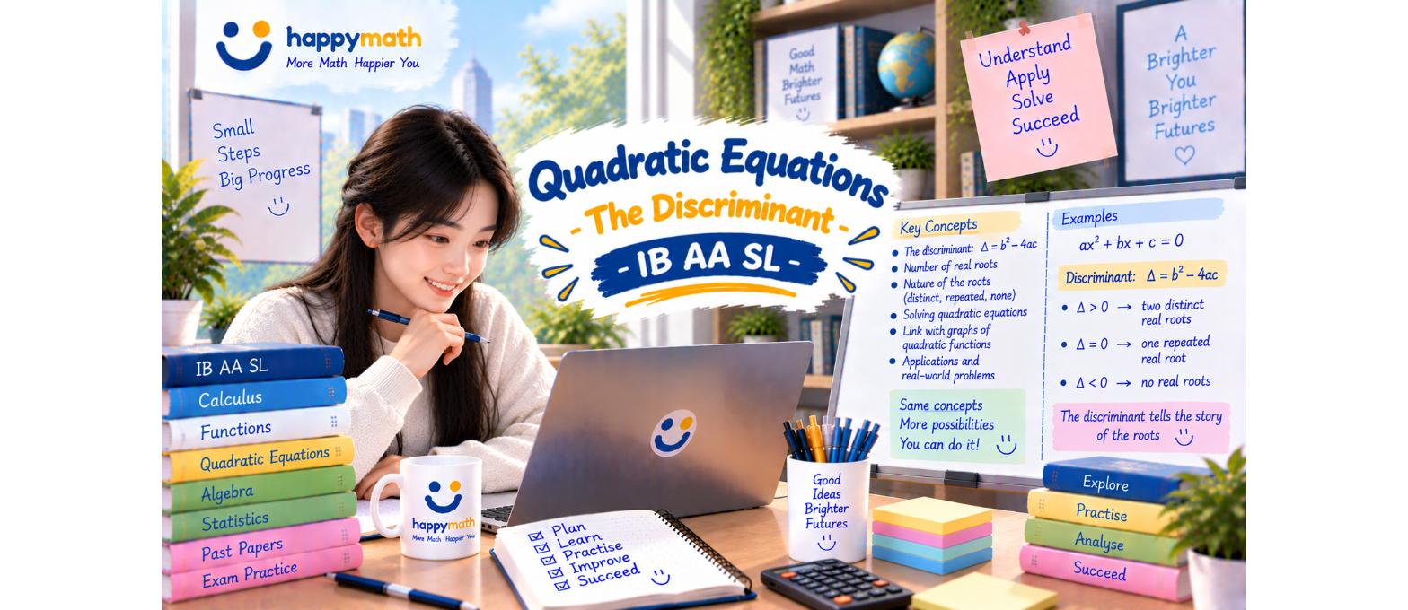 (Book 3) -P3.Solve và Discriminant - Application - IB AA SL
