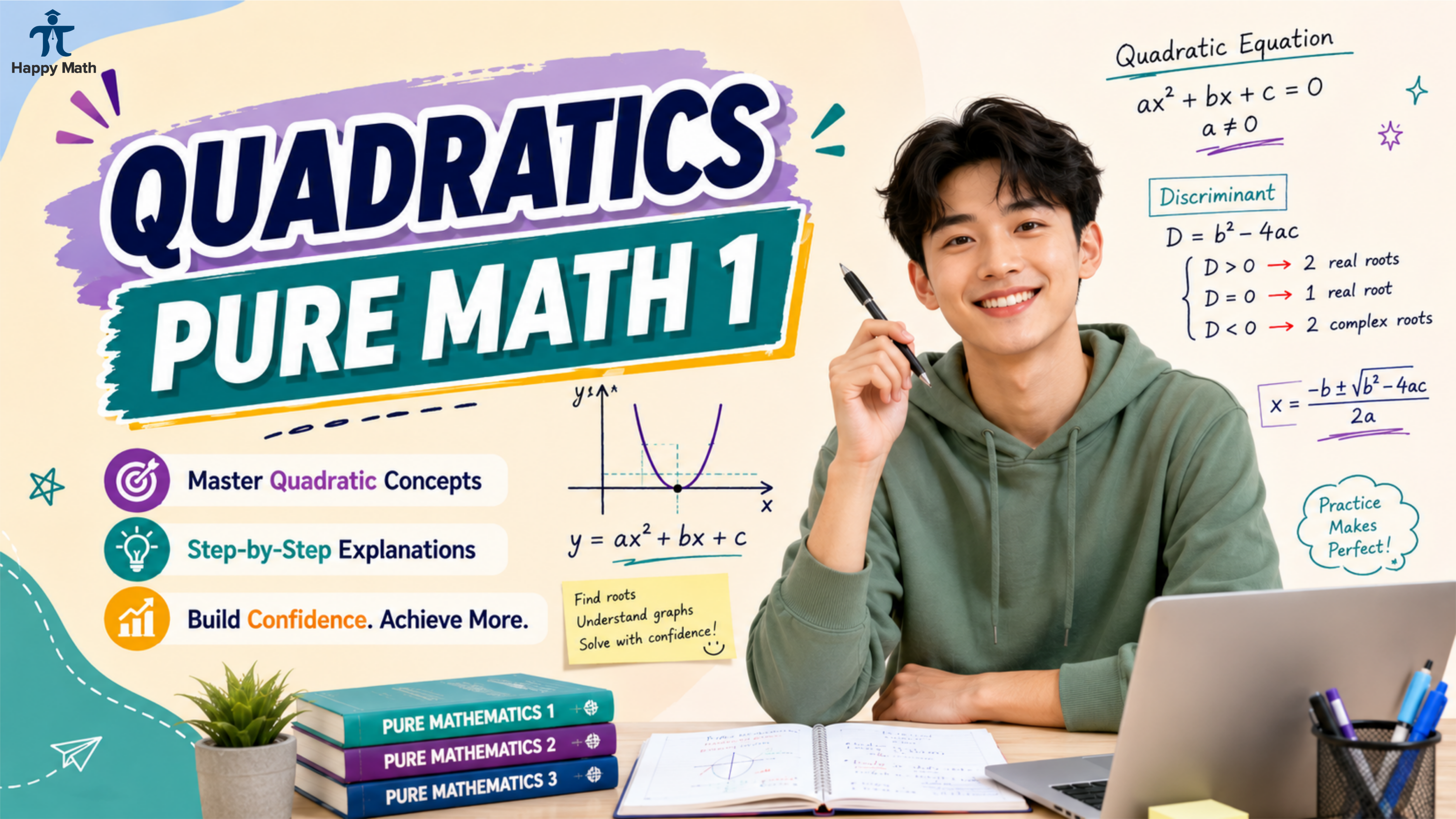 QUADRATICS - PURE MATH 1