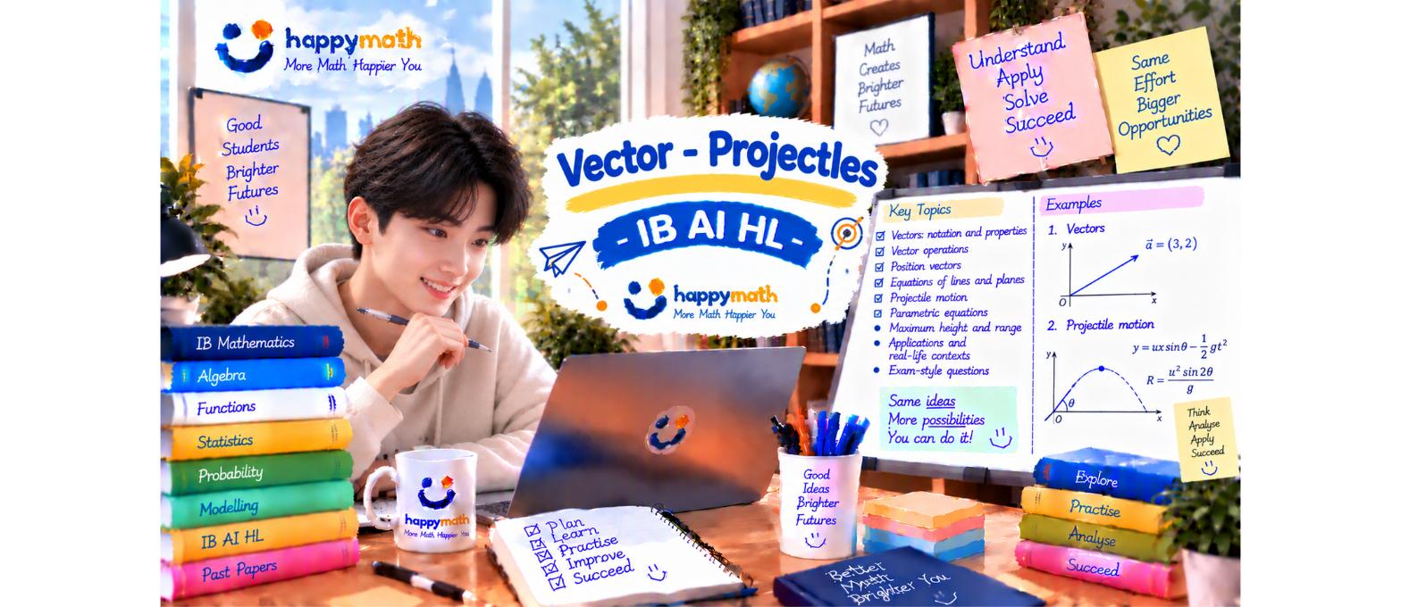 ((BOOK 12-1)) Vector - Projectiles - Decompose - IB AI HL