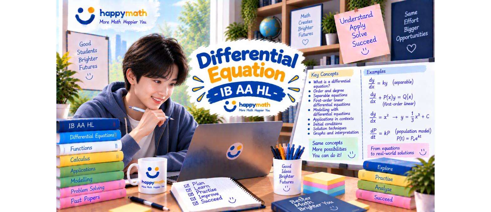 (BOOK 8-4) - DIFFERENTIAL EQUATION - IB AA HL