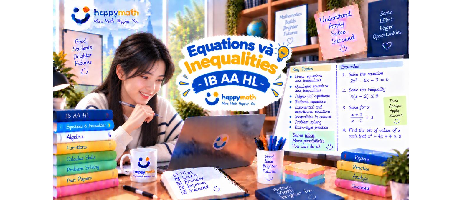 (BOOK 3-5) Equation và Inequalities - IB AA HL