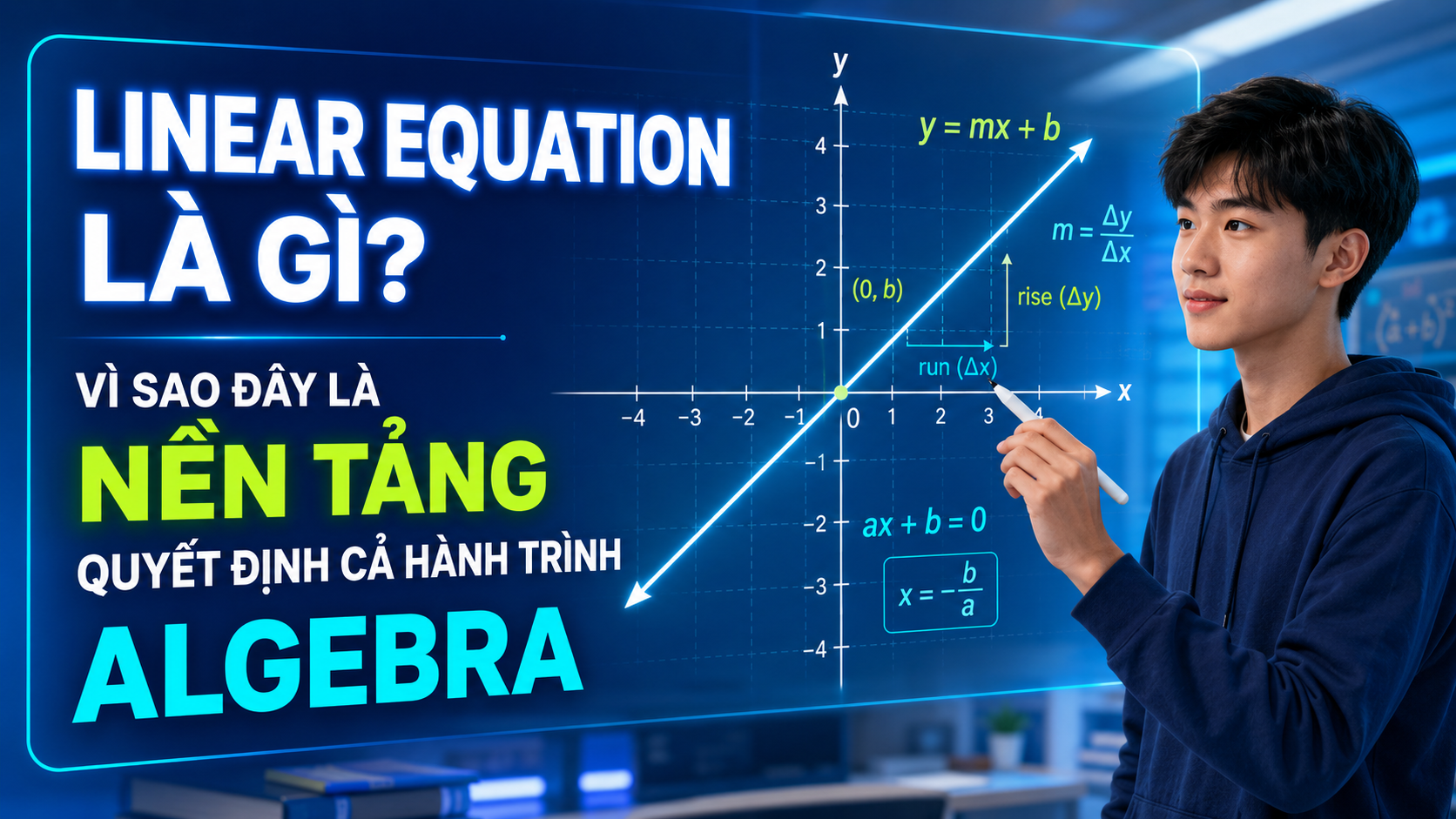 Linear Equation Là Gì? Vì Sao Đây Là Nền Tảng Quyết Định Cả Hành Trình Algebra