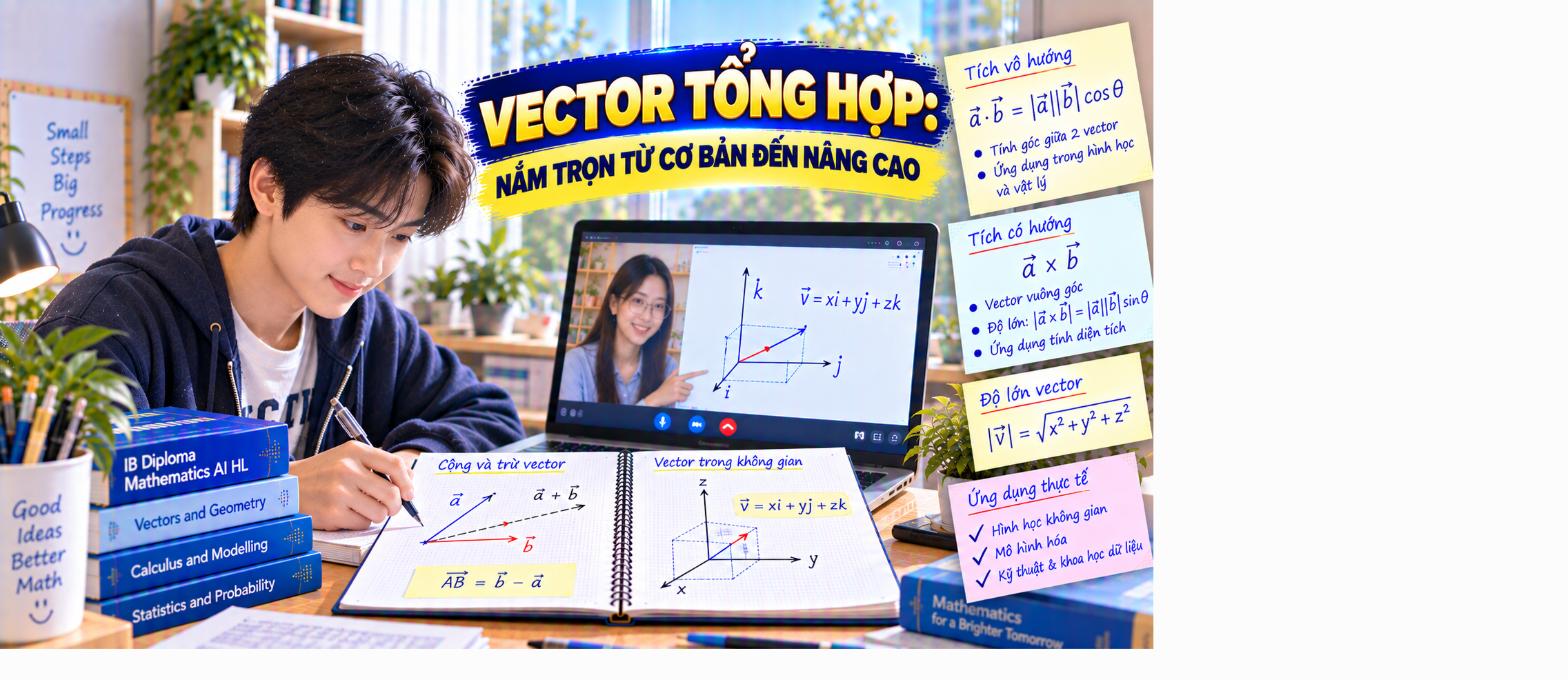 (BOOK 3-2) Vector tổng hợp - IB AI HL