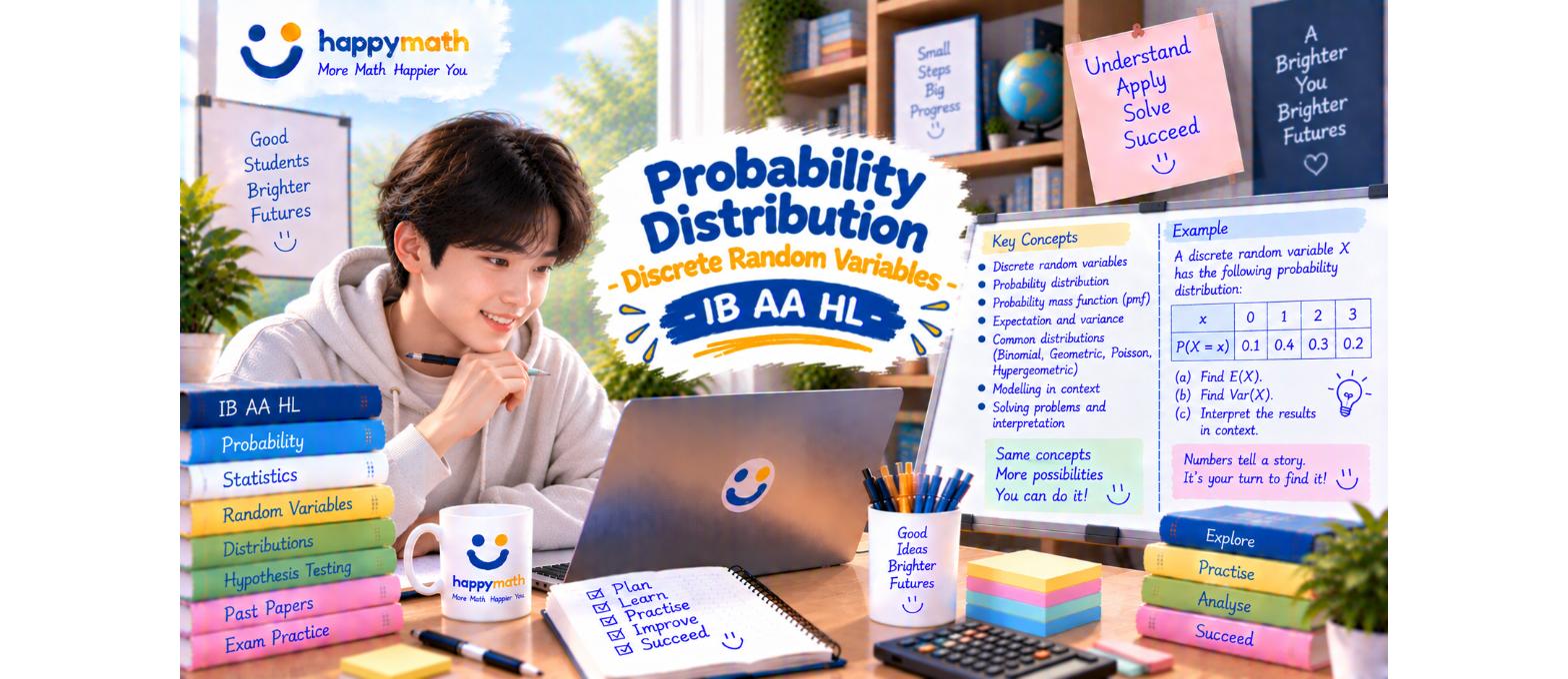 (BOOK 11-1) Probability Distribution - Discrete Random Variables - IB AA HL