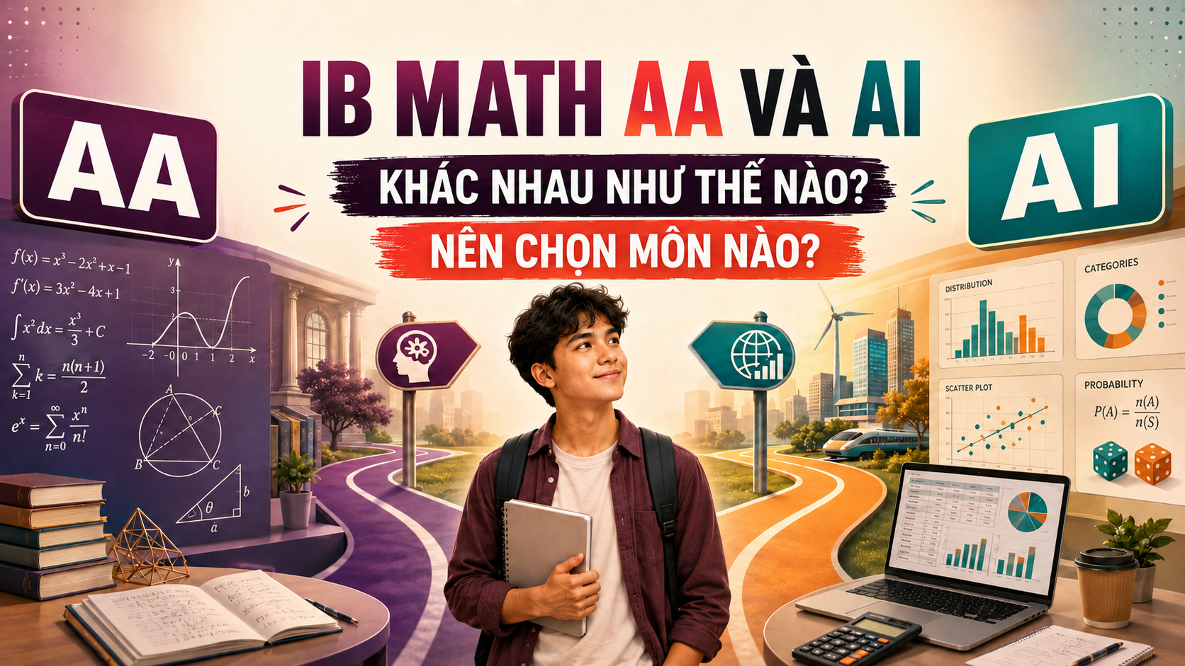 IB Math AA Và AI Khác Nhau Như Thế Nào? Nên Chọn Môn Nào?