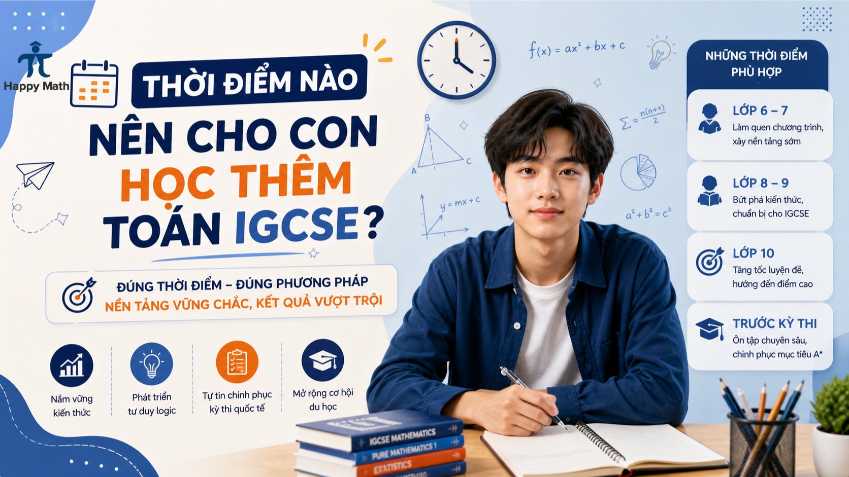 Thời Điểm Nào Nên Cho Con Học Thêm Toán IGCSE?