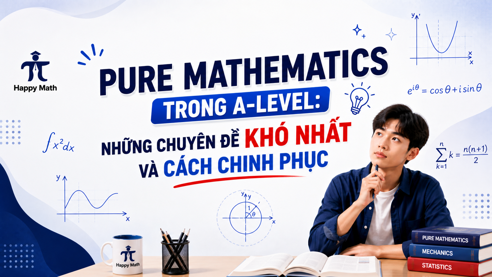 Pure Mathematics Trong A-Level: Những Chuyên Đề Khó Nhất Và Cách Chinh Phục
