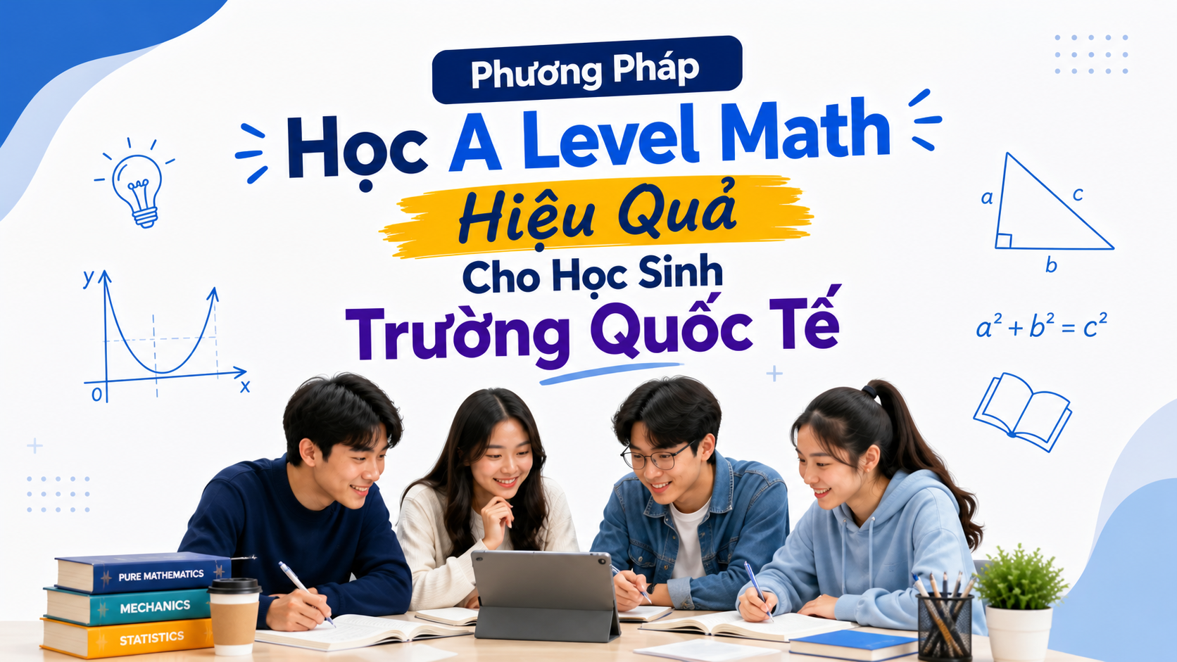 Phương Pháp Học A Level Math Hiệu Quả Cho Học Sinh Trường Quốc Tế