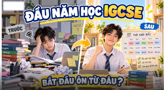 Bài 43: Đầu năm học IGCSE nên bắt đầu ôn từ đâu?