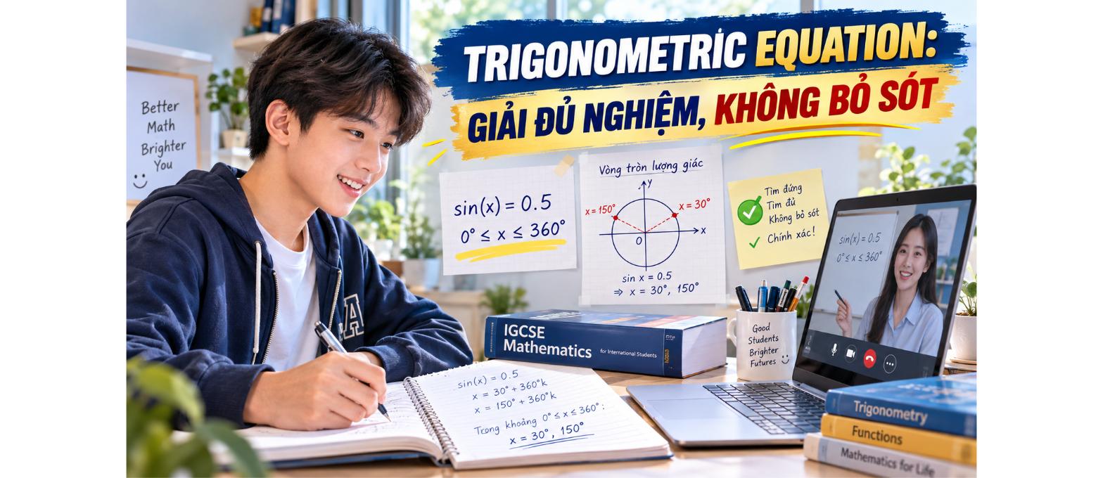 Trigonometric Equation - IGCSE 2