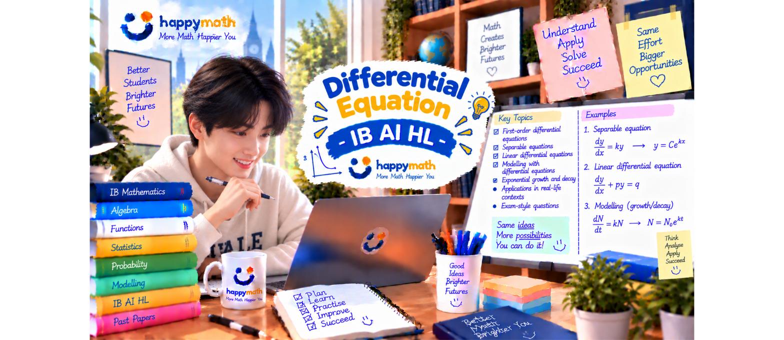(BOOK 11-4) - DIFFERENTIAL EQUATION - IB AI HL