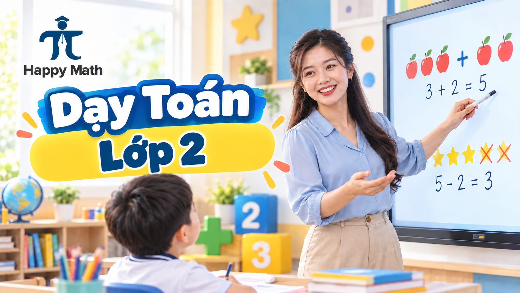 Toán Tiếng Anh Lớp 2 - Giáo Viên